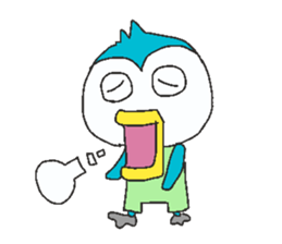 Smile-penguin sticker #11035261