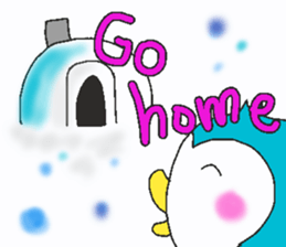 Smile-penguin sticker #11035268