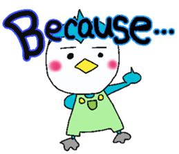 Smile-penguin sticker #11035270