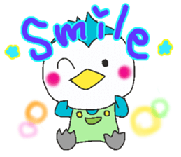 Smile-penguin sticker #11035272