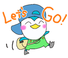 Smile-penguin sticker #11035276