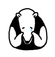 Ant-eater sticker #11035447
