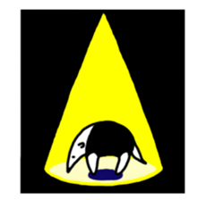 Ant-eater sticker #11035448