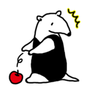 Ant-eater sticker #11035450