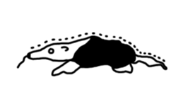 Ant-eater sticker #11035455
