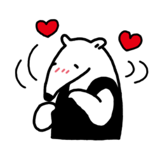 Ant-eater sticker #11035469