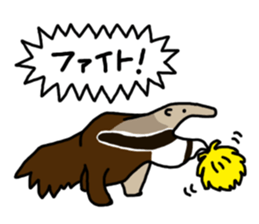 Ant-eater sticker #11035470