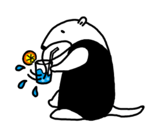 Ant-eater sticker #11035477