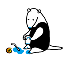 Ant-eater sticker #11035478