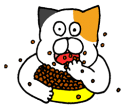 Goofy  cat sticker #11035574