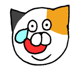 Goofy  cat sticker #11035582