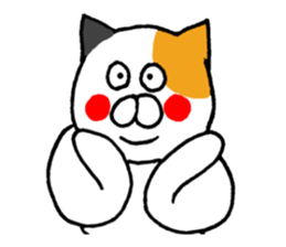 Goofy  cat sticker #11035584
