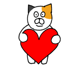 Goofy  cat sticker #11035588