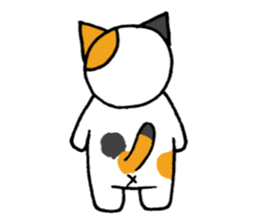 Goofy  cat sticker #11035599