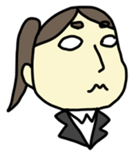 Go, go, let's go! Job-hunting girl! sticker #11036207