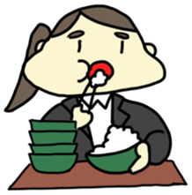 Go, go, let's go! Job-hunting girl! sticker #11036211