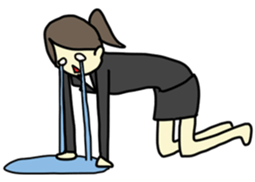 Go, go, let's go! Job-hunting girl! sticker #11036229