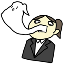 Go, go, let's go! Job-hunting girl! sticker #11036230