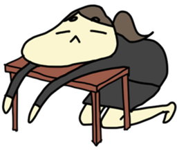 Go, go, let's go! Job-hunting girl! sticker #11036235