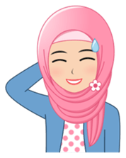 I LOVE HIJAB sticker #11036604