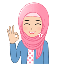 I LOVE HIJAB sticker #11036609