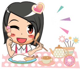 Noo Jamjarn 4 - Pink world (ENG) sticker #11036824