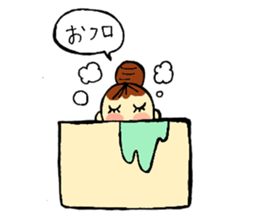 head-taro-girl's every day sticker #11038170