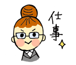 head-taro-girl's every day sticker #11038173