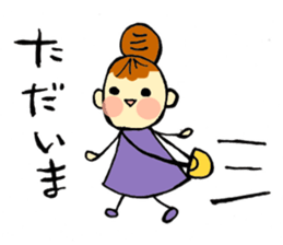 head-taro-girl's every day sticker #11038180