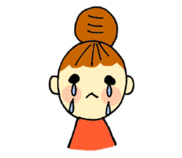 head-taro-girl's every day sticker #11038190