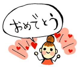 head-taro-girl's every day sticker #11038193