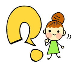 head-taro-girl's every day sticker #11038196