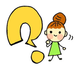 head-taro-girl's every day sticker #11038196