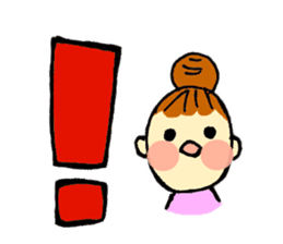 head-taro-girl's every day sticker #11038197