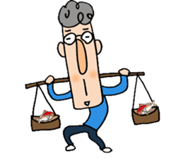 Middle age Sticker 02 sticker #11038323