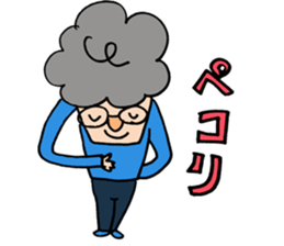 Middle age Sticker 02 sticker #11038357