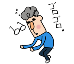 Middle age Sticker 02 sticker #11038359