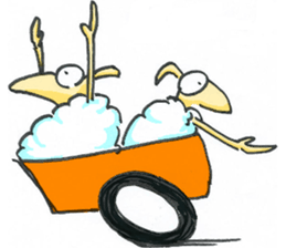 Working Sheep sticker #11039161