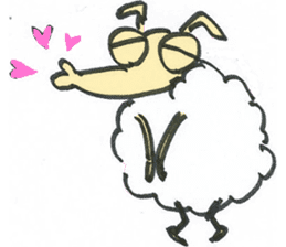 Working Sheep sticker #11039189