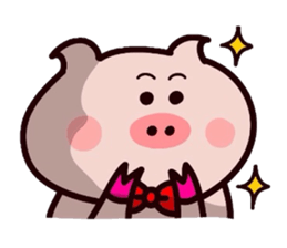 Butachan couple daisakusen! sticker #11039574