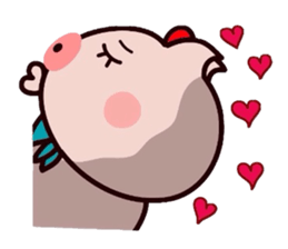 Butachan couple daisakusen! sticker #11039577