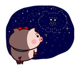 Butachan couple daisakusen! sticker #11039583