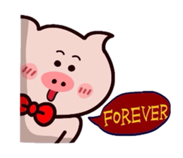 Butachan couple daisakusen! sticker #11039587