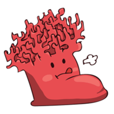 Pretty Red Coral sticker #11039644