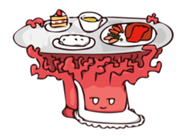 Pretty Red Coral sticker #11039645