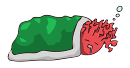 Pretty Red Coral sticker #11039647