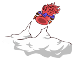 Pretty Red Coral sticker #11039664