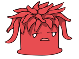 Pretty Red Coral sticker #11039675