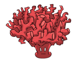 Pretty Red Coral sticker #11039676