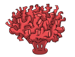 Pretty Red Coral sticker #11039676